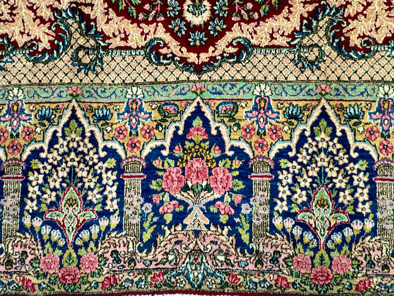 ARAMESH/ 410x295 FINE KERMAN RUG