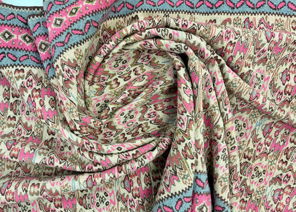 ZAYA/ 188X100 CM SENNEH PINK KILIM