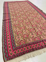 ZAYA/ 188X100 CM SENNEH PINK KILIM