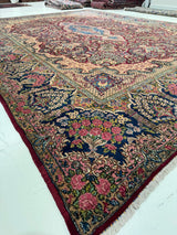 ARAMESH/ 410x295 FINE KERMAN RUG