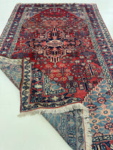 MANIJEH/ 207x132 CM JOSHAGHAN BLUE RUG