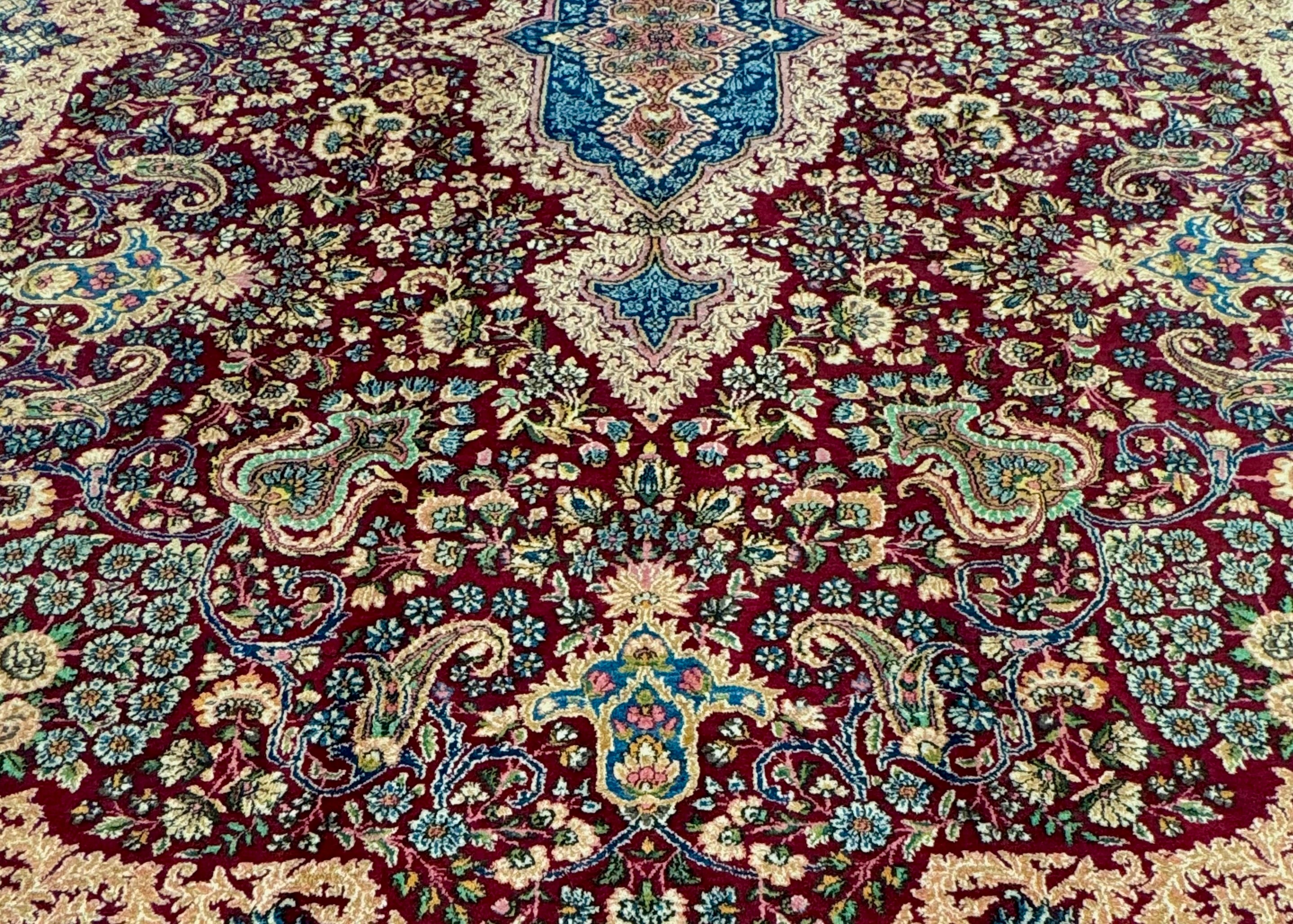 ARAMESH/ 410x295 FINE KERMAN RUG – The Bo Fig: Boutique Persian Rugs