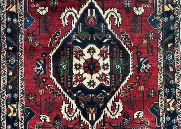SURMEH/ 235x137 RARE SHAHSAVAN RUG