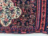 BILAL/ 146x101 CM SENEH NAVY KILIM