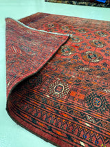RUDABEH/ 236x132 CM TURKMEN VINTAGE RUG
