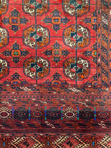 RUDABEH/ 236x132 CM TURKMEN VINTAGE RUG