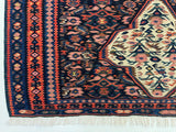 BILAL/ 146x101 CM SENEH NAVY KILIM