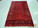 RUDABEH/ 236x132 CM TURKMEN VINTAGE RUG