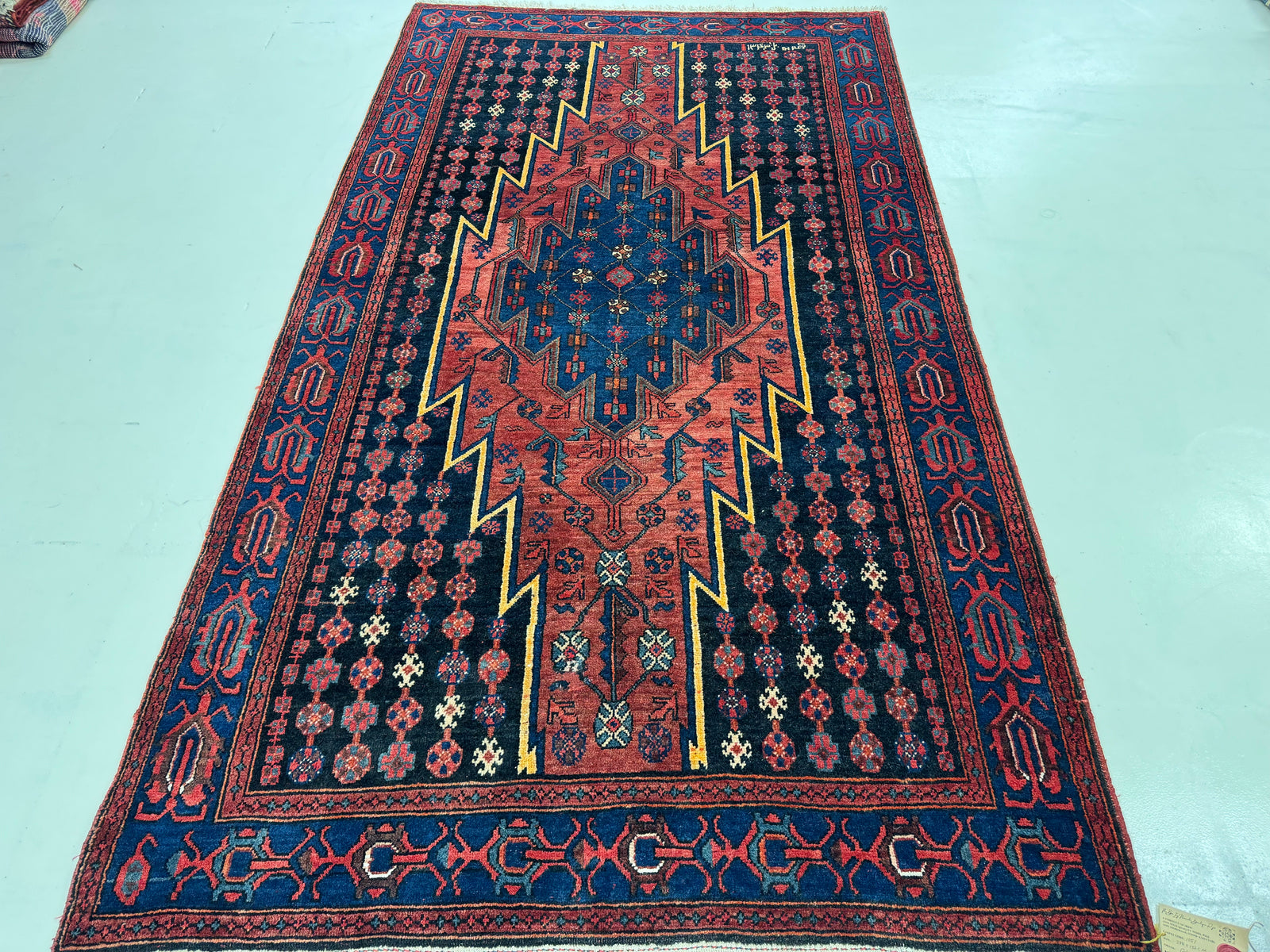 RUBI / 238x132 CM KURDISTAN TRIBAL RUG – The Bo Fig: Boutique 
