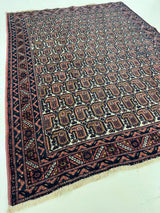SANIA/ 173x134 CM ANTIQUE KERMAN GALLI