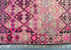 HIRANUR/ 315 x 130 CM KURDISH PINK KILIM