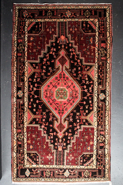 SADEN/ 236 x 131 CM  MAHOGANY TRIBAL CARPET