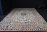 MELAHAT/ 400x275 CM LIGHT PISTACHIO KASHAN CARPET