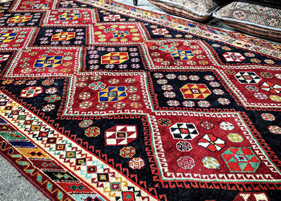 DAFFODIL/ 255 x 140 CM TRIBAL SHIRAZ CARPET