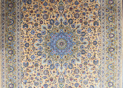 AL-MOTEALI/ 423x300 CM KURK KASHAN CARPET