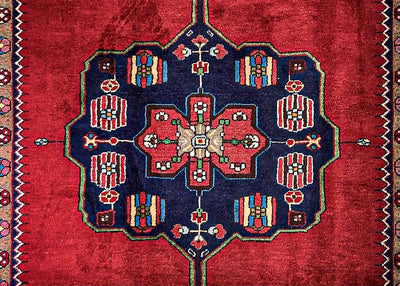 SEEB/ 285 x 165 CM NAVY TRIBAL CARPET