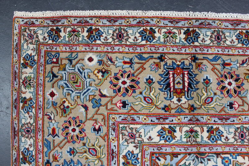 MELAHAT/ 400x275 CM LIGHT PISTACHIO KASHAN CARPET