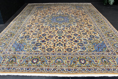AL-MOTEALI/ 423x300 CM KURK KASHAN CARPET