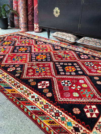 DAFFODIL/ 255 x 140 CM TRIBAL SHIRAZ CARPET