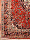 ASHIAN/ 342 x 250 CM COPPER RED FINE KASHAN CARPET