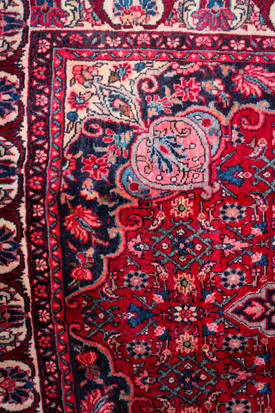 ZIVAR/ 180  x 145 CM BIJAR RED CARPET
